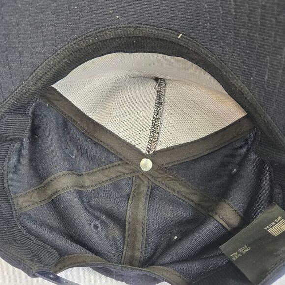 Vietnam Vet Navy Blue SnapBack Baseball Cap. One size. Made in the USA. - Picture 6 of 6